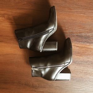 Call It Spring- Vegan Leather Ankle Booties